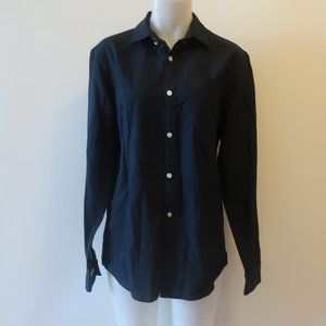 Mens Original Penguin Heritage Navy Blue White Dots Button Dress Shirt M*